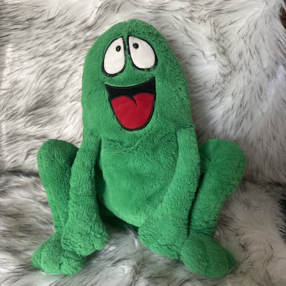 Sawyer The Frog Frog Stuffed Animal Plush Mary Martha God Made Just One Green